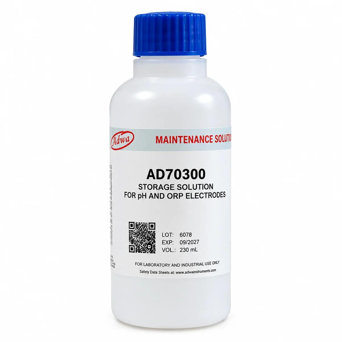 ADWA AD70300 pH / ORP Elektrot Saklama ve Koruma Çözeltisi 230 ml