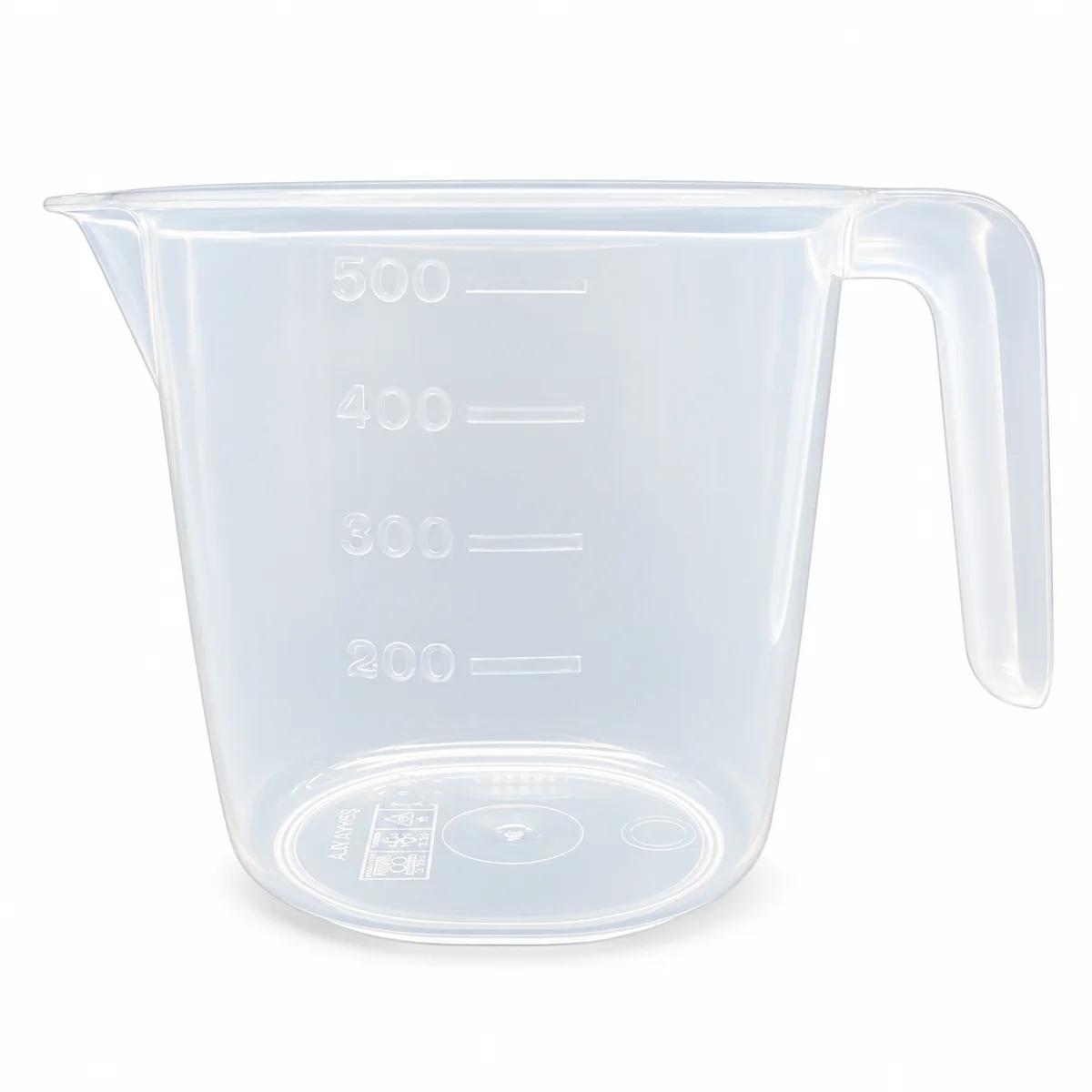 Plastik Sıvı Ölçüm Beheri 500 ml