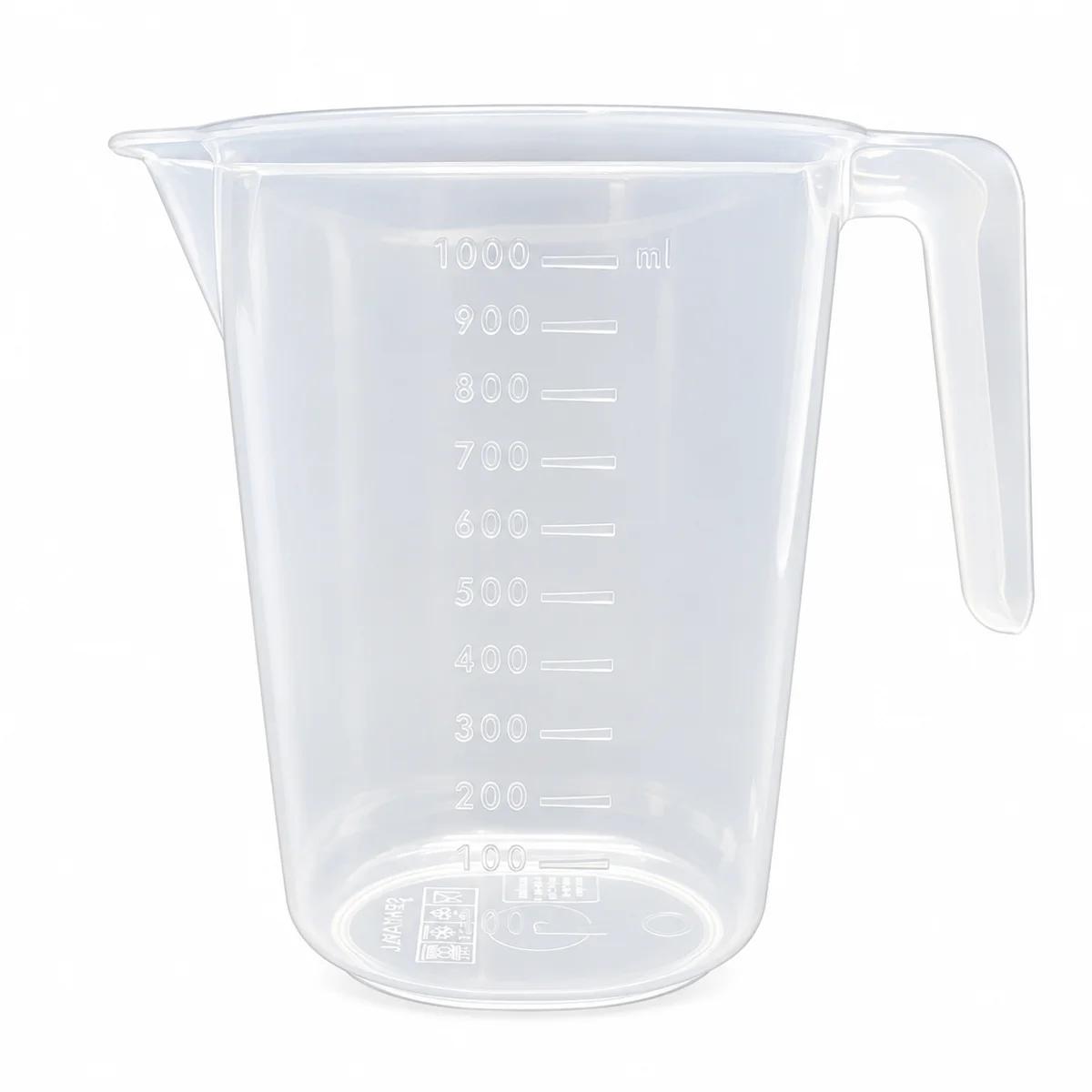 Plastik Sıvı Ölçüm Beheri 1 Litre