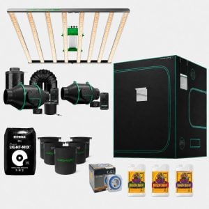 Mars Hydro FC1000W Evo bitki yetiştirme seti BioBizz Light Mix toprak ve Jungle Juice Grow Micro Bloom bitki besinleri hediyeli