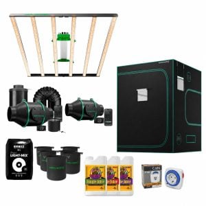 Mars Hydro FC8000 Evo bitki yetiştirme seti BioBizz Light Mix toprak ve Jungle Juice Grow Micro Bloom bitki besinleri hediyeli