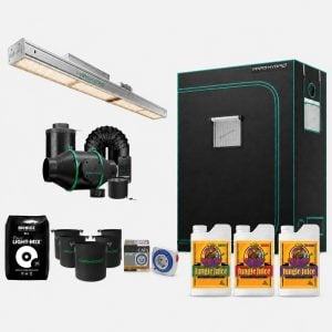 Mars Hydro SP3000 bitki yetiştirme seti BioBizz Light Mix toprak ve Jungle Juice Grow Micro Bloom bitki besinleri hediyeli