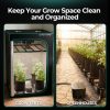 Mars Hydro otomatik drenaj sistemi grow tent ve sera kullanımında yetiştirme alanını temiz ve düzenli tutar